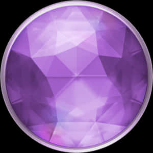 Purple Gemstone Graphic PNG image with transparent background