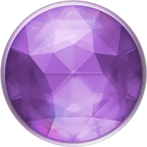 Purple Gemstone Graphic PNG Image