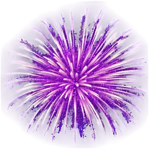 Purple Glitter Fireworks Png Mlu21 PNG Image