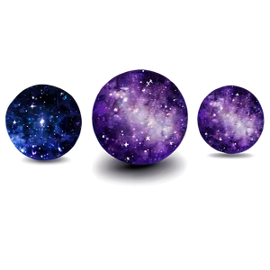 Purple Glitter Galaxy Png 06252024 PNG Image