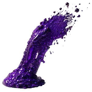 Purple Glitter Splash Png 50 PNG Image