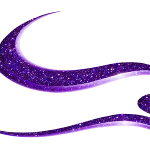 Purple Glitter Wave Png Nmy PNG Image