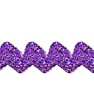 Purple Glitter Zigzag Png Jyl PNG Image