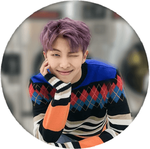 #namjoon #kimnamjoon♡ #kimnamjoon #rm #rapmon #fantasy - Kim Namjoon Winking, HD Png Download PNG image with transparent background