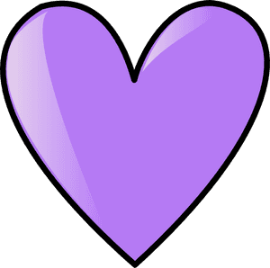 Half A Purple Heart, HD Png Download PNG image with transparent background