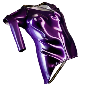 Purple Latex Dress Png Vlv45 PNG Image