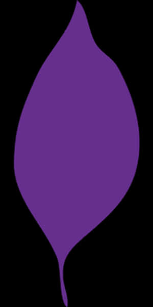 Purple Leaf Graphic PNG image with transparent background