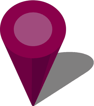 Location Map Pin Purple7 - Map Pin Png Purple, Transparent Png PNG