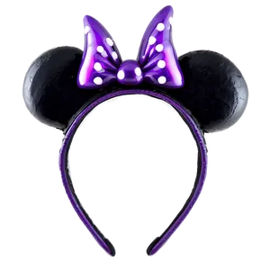 Purple Minnie Mouse Ears Png Sod27 PNG Image