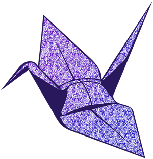 Transparent Paper Crane Png - Paper Crane No Background, Png Download PNG with transparent background