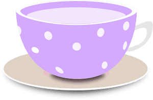 Purple Tea Cup Png, Transparent Png PNG image with transparent background