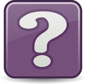 Purple Question Mark Icon PNG Image