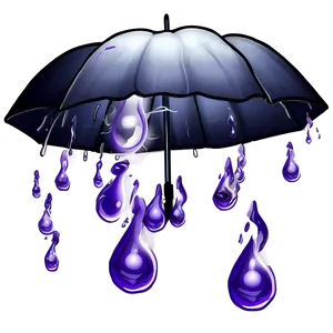 Purple Rain Weather Phenomenon Png Kxt PNG Image