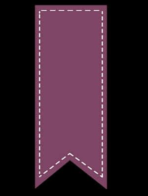 Purple Ribbon Banner Graphic PNG with transparent background