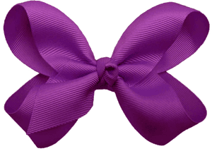 Purple Hair Bow Png, Transparent Png PNG image with transparent background