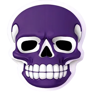 Purple Skull Trooper Gaming Icon Png Inf51 PNG Image