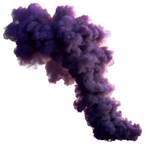 Purple Smoke Flare Png Pow PNG Image