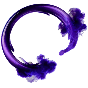 Purple Smoke Spiral Png 06122024 PNG Image