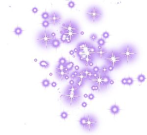 Purple Sparkles Glowing Background PNG Image