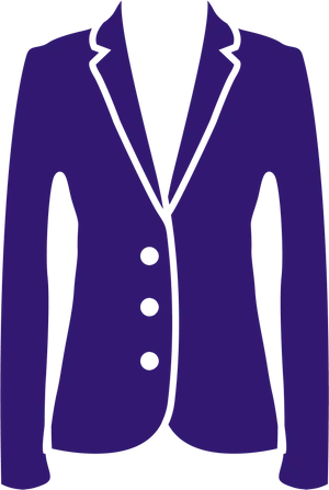 Purple Suit Jacket Clipart PNG Image