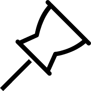 Push Pin Icon, HD Png Download PNG