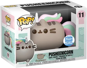 Pusheenicorn Funko Pop Limited Edition PNG Image