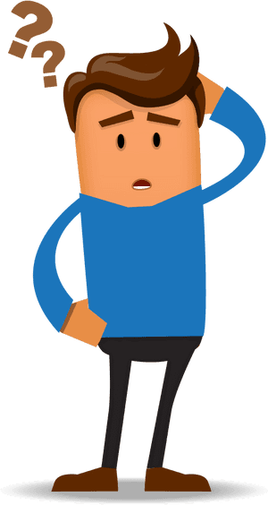 Service Industry Confused Sales Inventory Education - Transparent Confused Png, Png Download PNG with transparent background