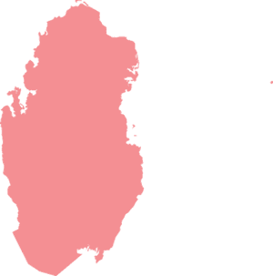 Qatar Map Png, Transparent Png PNG image with transparent background