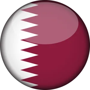 Qatar National Flag Graphic PNG Image