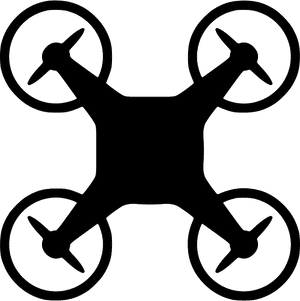 Drone - Drone Icon Png, Transparent Png PNG image with transparent background