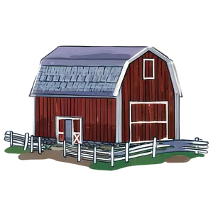 Quaint Little Barn Png Iym PNG Image