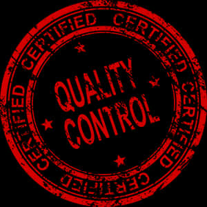 Quality Control Certified Stamp PNG image with transparent background