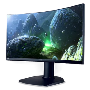 Quantum Dot Gaming Monitor Png 12 PNG Image