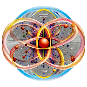 Quantum Gravity Theory Visualization PNG smx63 PNG