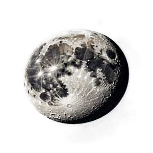 Quarter Moon Transparent PNG 05252024 PNG
