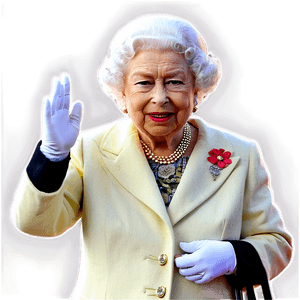 Queen Elizabeth Portrait PNG caj8 PNG image with transparent background