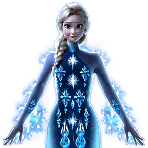 Queen Elsa Ice Magic PNG jsq85 PNG image with transparent background