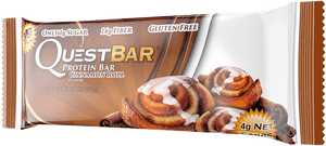 Healthy Office Snacks, Questbar Cinnamon Roll - Cinnamon Roll, HD Png Download PNG image with transparent background