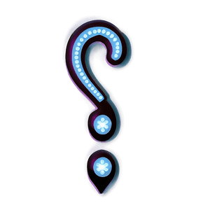 question mark b PNG image with transparent background
