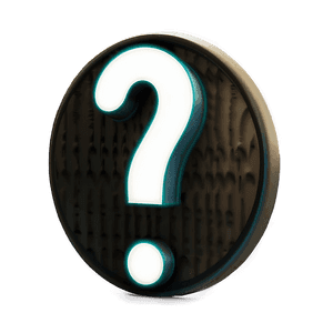 Question Mark in Circle PNG 04292024 PNG image with transparent background