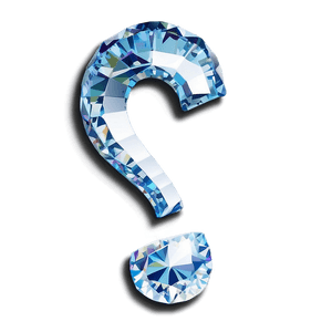 Question Mark in Diamond PNG mwf84 PNG image with transparent background