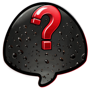 Question Mark in Speech Bubble PNG 04292024 PNG image with transparent background