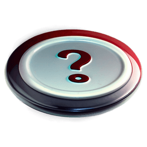 Question Mark on Button PNG 54 PNG image with transparent background