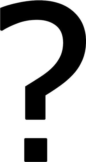 Black Question Mark No Background, HD Png Download PNG image with transparent background
