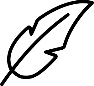 Feather Poem Muse Poetry Tool - Poetry Icon Png, Transparent Png PNG with transparent background