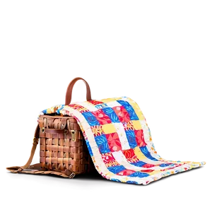 Quilted Picnic Blanket Png Cwa PNG Image