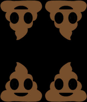 Poop Emoji Ice Cream PNG