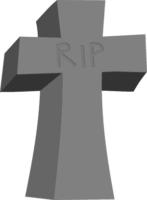 Cross Tombstone Png - Tombstone Cross Clipart, Transparent Png PNG image with transparent background