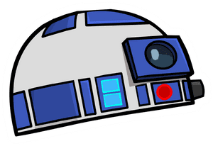 R2 D2 Clip Art, HD Png Download PNG