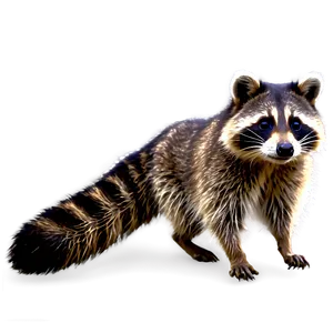 Raccoon Tail Png Enx55 PNG Image